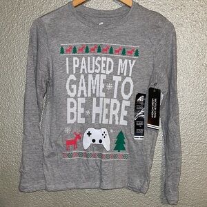 American Dream Heather Gray Long Sleeve Shirt